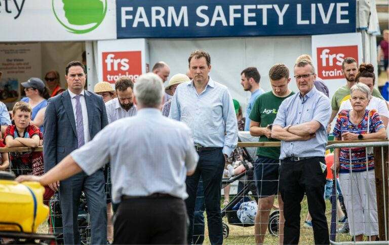 Read more about the article Successful Double Ministerial Launch of Farm Safety Live at the Tullamore Show 2022